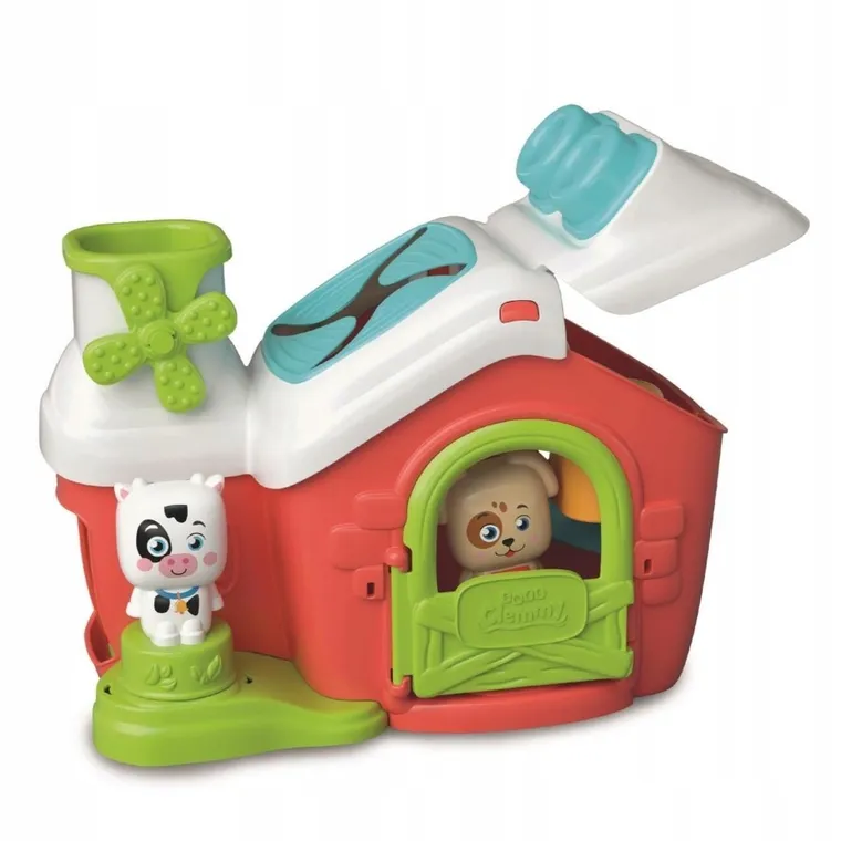 Clementoni, Soft Clemmy, farma sensoryczna, zwierzątka i klocki