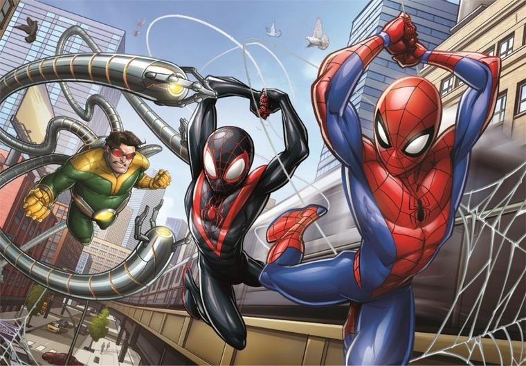 Clementoni, Spider-Man, puzzle, 104 elementy