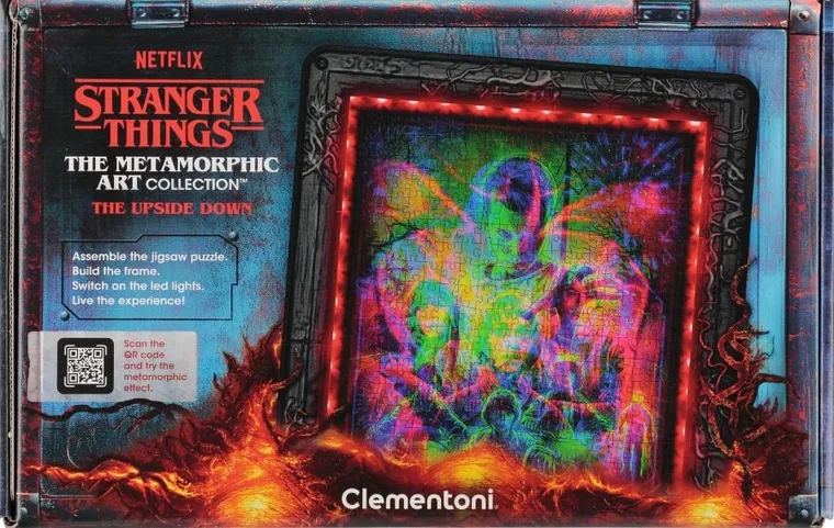 Clementoni, Stranger Things, The Upside Down, puzzle, 520 elementów