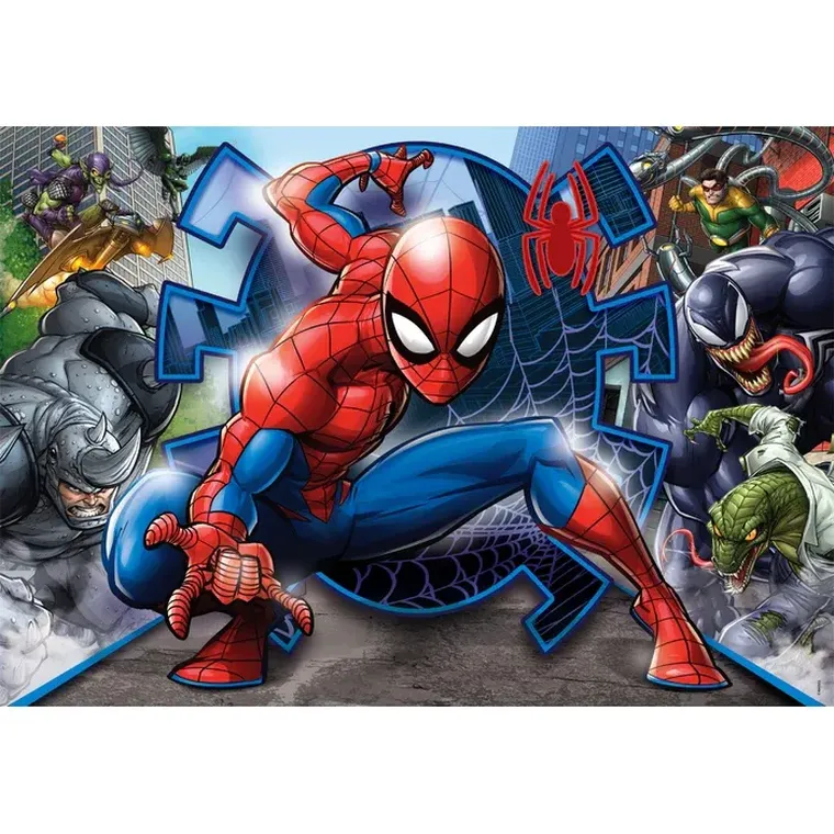 Clementoni, Super Color, Spider-Man, puzzle, 104 elementy