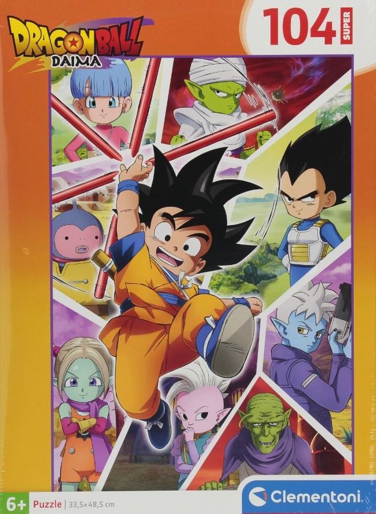 Clementoni, Super, Dragon Ball Daima, puzzle, 104 elementów
