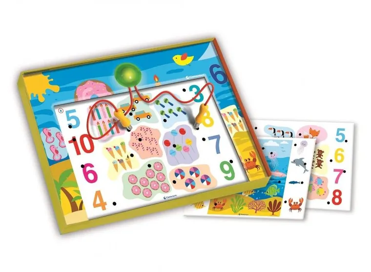 Clementoni, Uczę się bawiąc, Interaktywny Quiz Przedszkolaka, gra edukacyjna