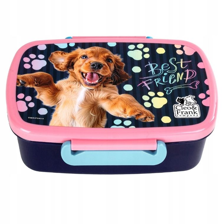 Cleo i Frank, lunchbox, Pies