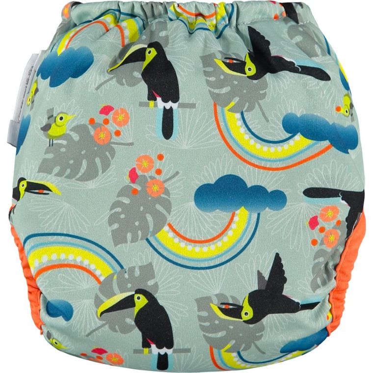 Close, Pop-in, pieluszka wielorazowa, AIO z napami, Toucan