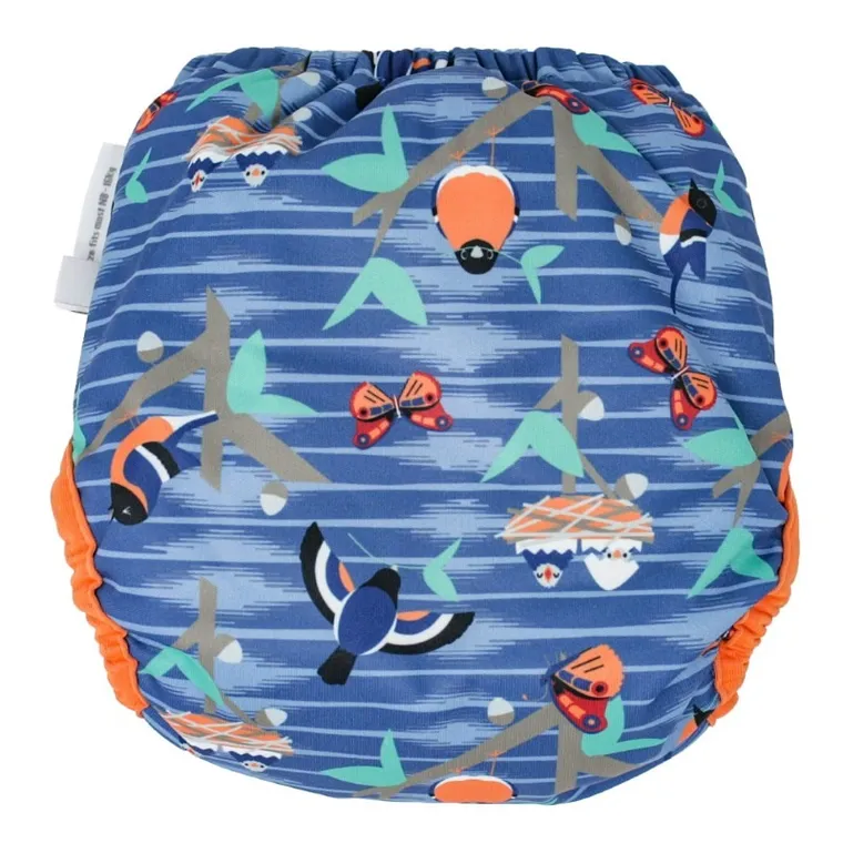 Close, Pop-in, pieluszka wielorazowa AIO z napami, Twilight Garden