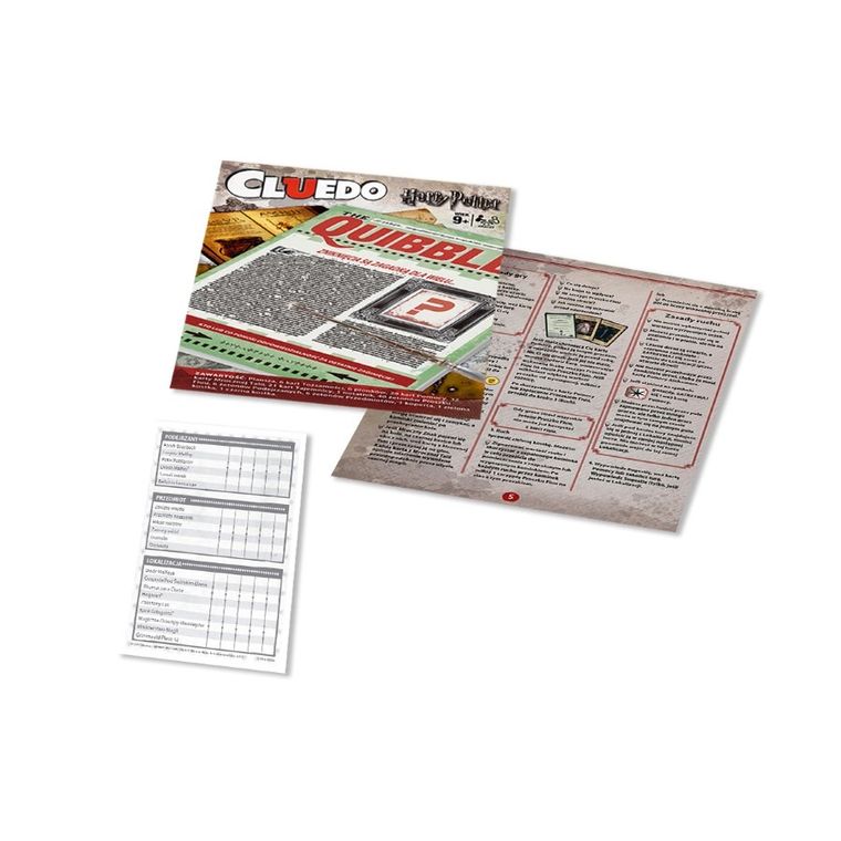 Cluedo, Harry Potter, gra logiczna