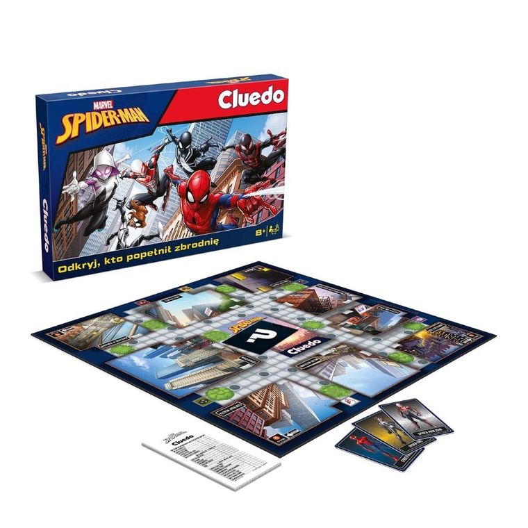 Cluedo, Spider-Man, gra detektywistyczna