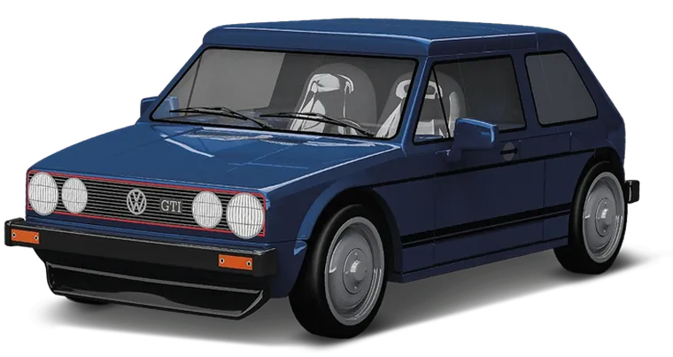 Cobi, Action Town, Volkswagen Golf GTI (1976-1983), klocki, 68 elementów