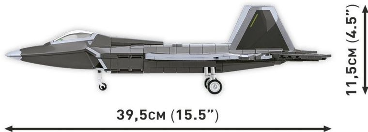 Cobi, Armed Forces Lockheed F-22 Raptor, 695 klocków