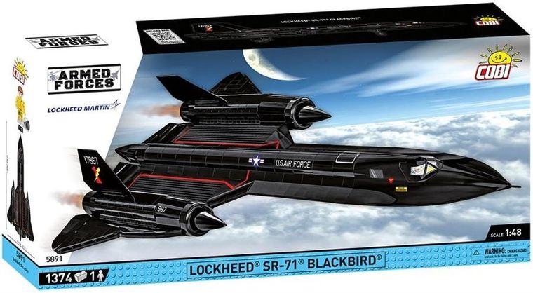 Cobi, Armed Forces, Lockheed SR-71 Blackbird, klocki, 1374 elementów