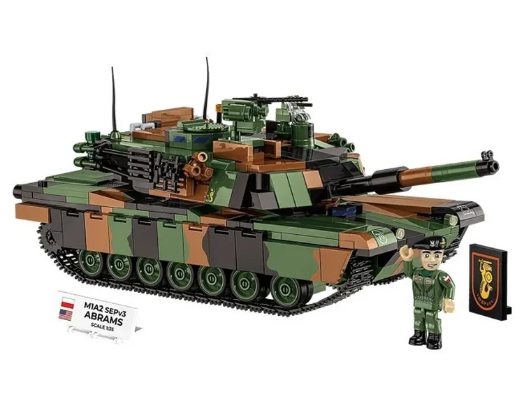 Cobi, Armed Forces, M1A2 Abrams (PL), klocki, 1:35, 1065 elementów