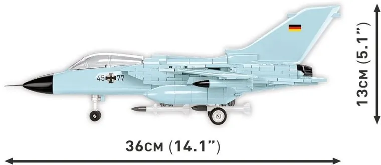 Cobi, Armed Forces Panavia Tornado IDS, wielozadaniowy myśliwiec, 5853, 493 klocki