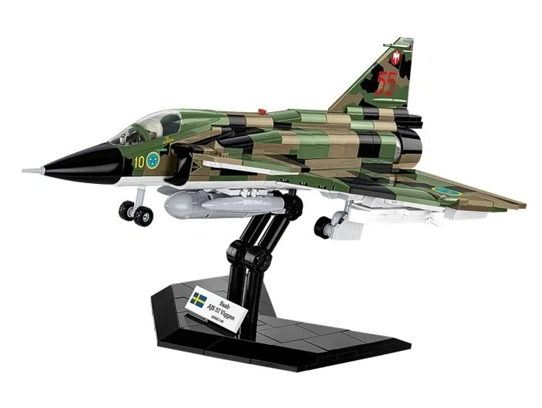Cobi, Armed Forces, Saab AJS37 Viggen, klocki, 1:48, 911 elementów