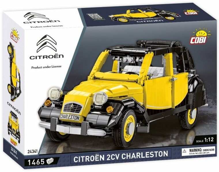 Cobi, Citroen, 2CV Charleston, 1:12, klocki, 1465 elementów