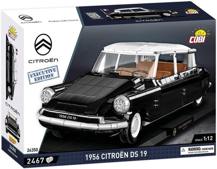 Cobi, Executive Edition, Citroen DS, 19, 1956, klocki, 2467 elementów