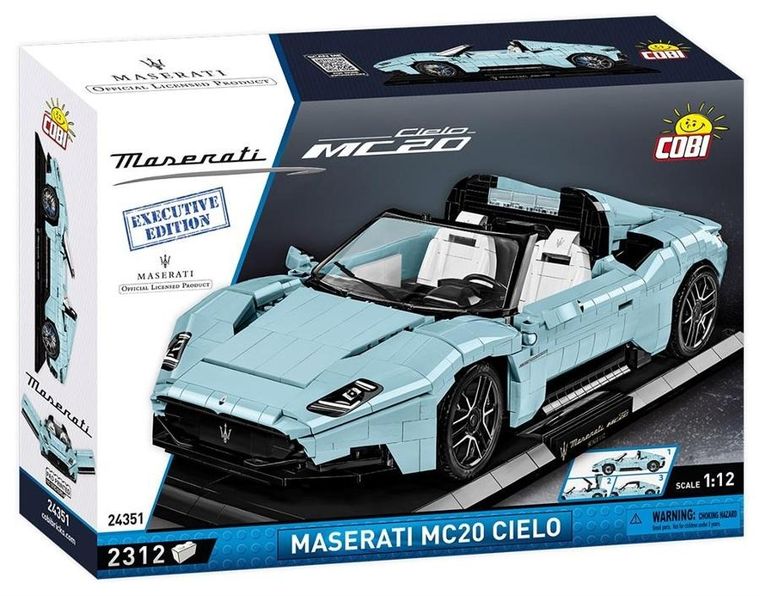 Cobi, Executive Edition, Maserati MC20 Cielo, klocki, 2312 elementy