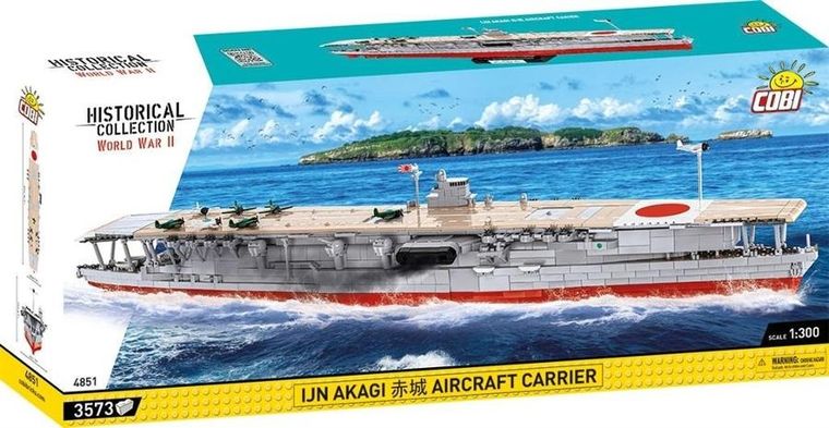 Cobi, Historiacal Collection WWII Lotniskowiec IJN AKAGI, klocki, 3573 elementów