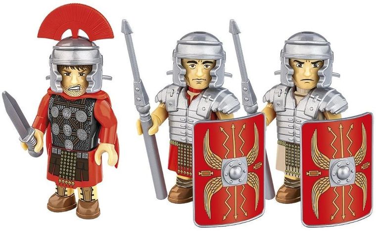 Cobi, Historical Collection Imperium Romanum, Rzymianie, figurki, 3 szt.