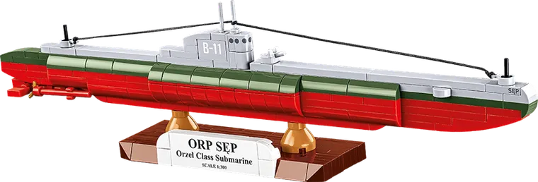 Cobi, Historical Collection, ORP Sęp, klocki, 1:300, 190 elementów