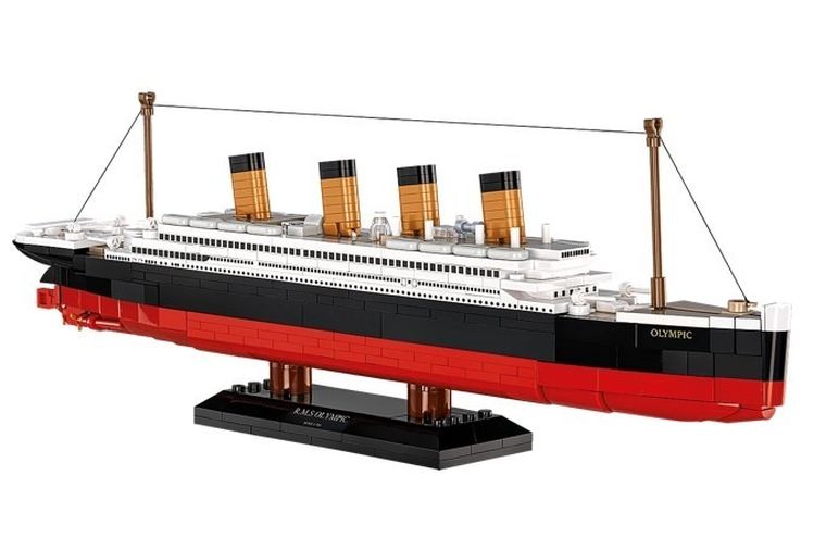 Cobi, Historical Collection, R.M.S. Olimpic, klocki, 1:700, 595 elementów