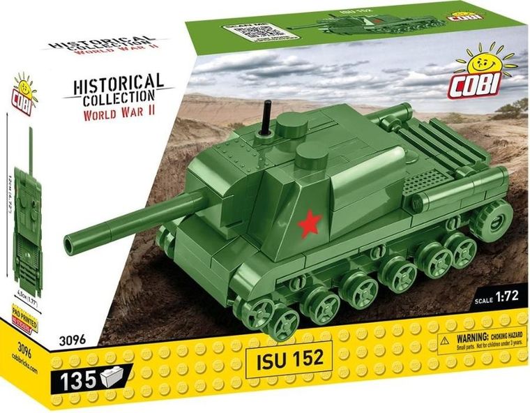 Cobi, Historical Collection WWII, czołg ISU 152, klocki, 135 elementów