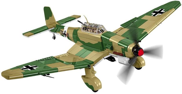 Cobi, Historical Collection, WWII, Junkers JU 87 B-2, 1:32, klocki, 525 elementów