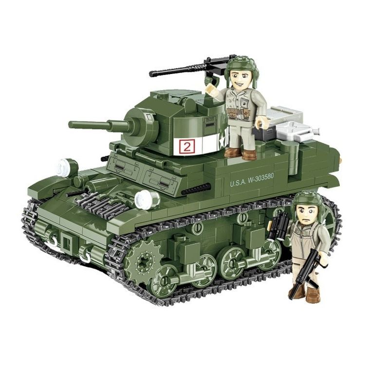Cobi, Historical Collection WWII, M3 Stuart, klocki, 511 elementów