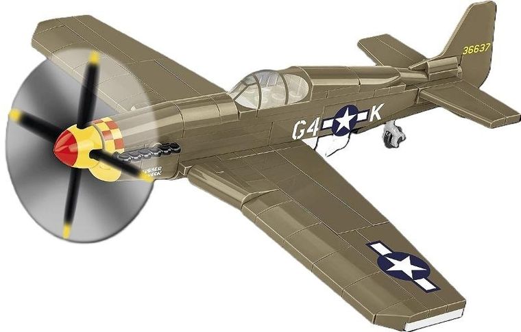 Cobi, Historical Collection WWII, Mustang P-51B, klocki, 158 elementów