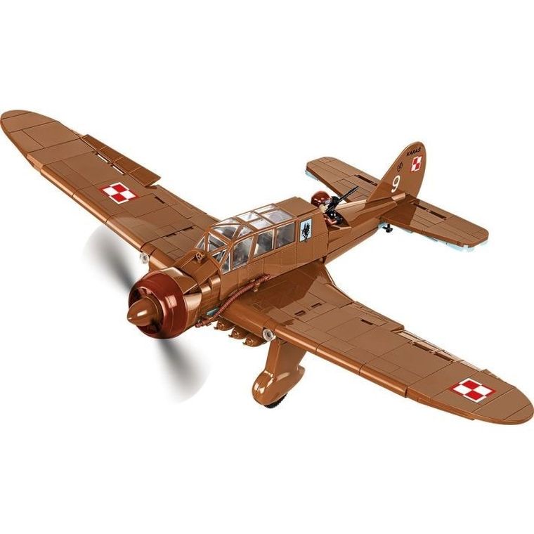 Cobi, Historical Collection WWII, samolot PZL.23 Karaś, 586 klocków