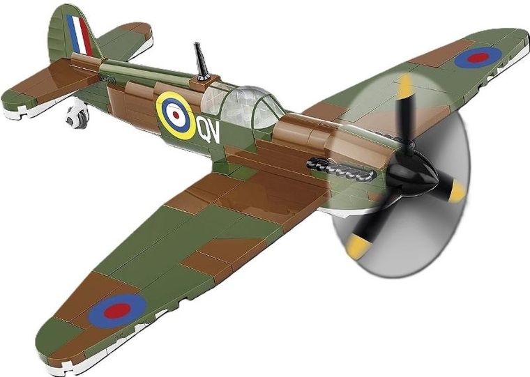 Cobi, Historical Collection WWII, Spitfire Mk. I N3200, klocki, 146 elementów