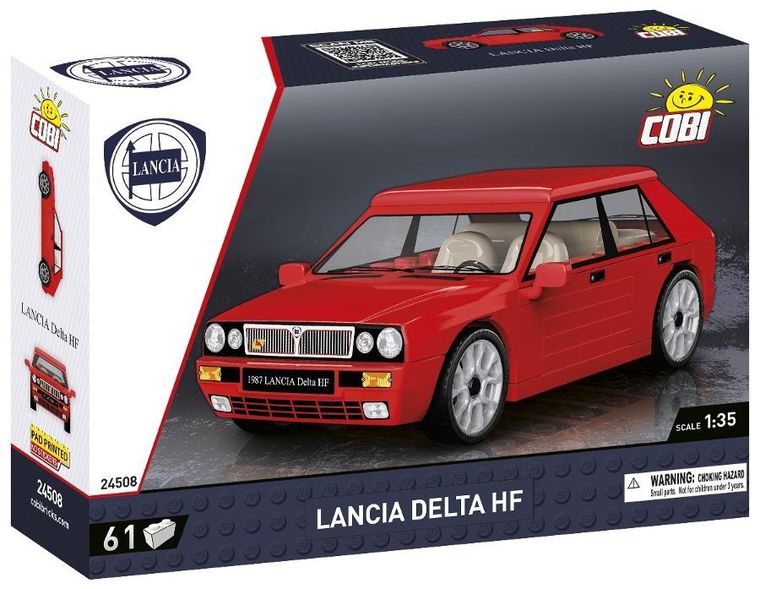 Cobi, Lancia Delta HF 1987, 1:35, klocki, 61 elementów
