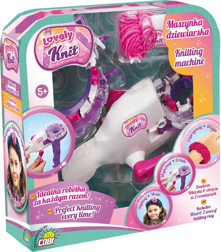 Cobi, Lovely Knit, maszyna dziewiarska