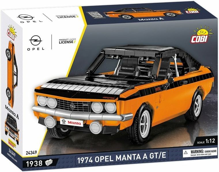 Cobi, Opel Manta A GT/E 1974, 1:12, klocki, 1938 elementów