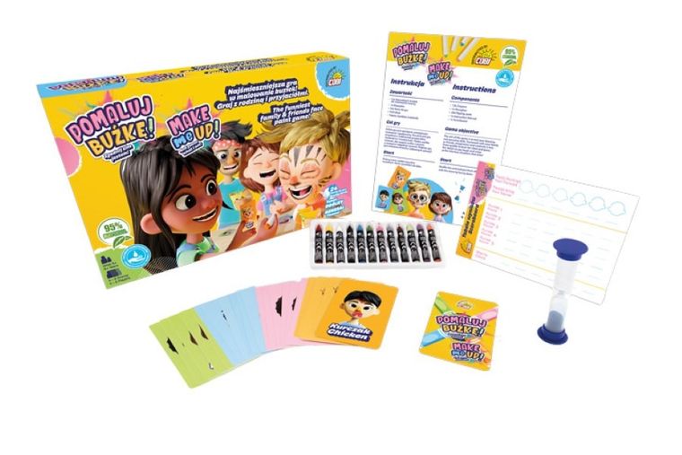 Cobi, Pomaluj buźkę! Zgadnij kim jestem! gra familijna