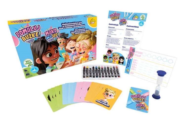 Cobi, Pomaluj buźkę! Zgadnij kim jestem! Jedzenie, gra familijna