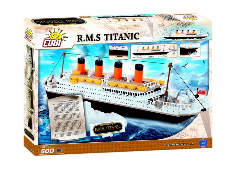 Cobi, R.M.S. Titanic, klocki, 500 elementów