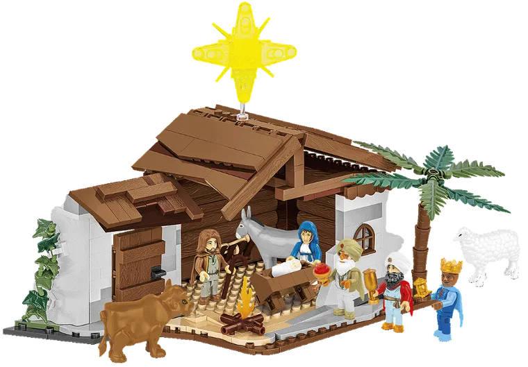 Cobi, Szopka Bożonarodzeniowa, klocki, 381 elementów