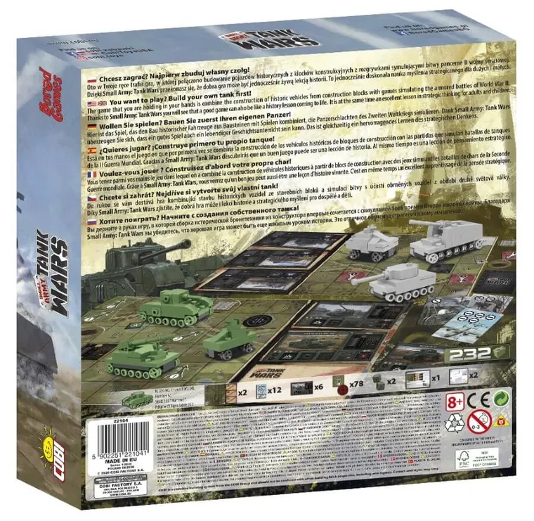 Cobi, Tank Wars, bitewna gra klockowa