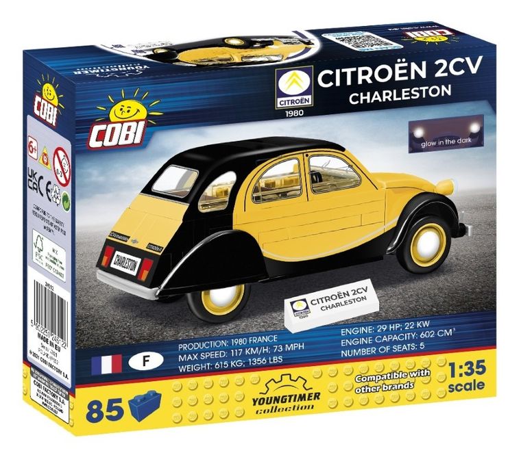 Cobi, Youngtimer, Citroen 2CV Charleston, 85 klocków