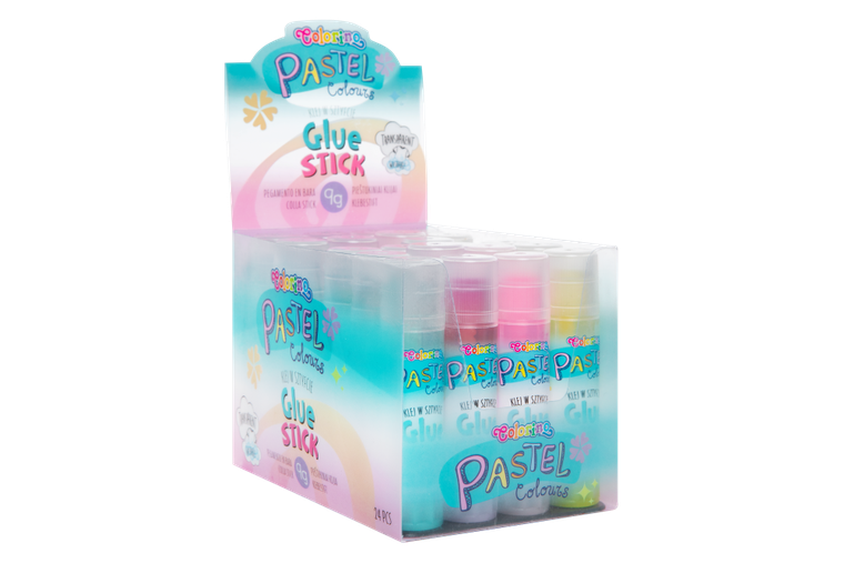 Colorino, klej w sztyfcie, 9g, transparentny