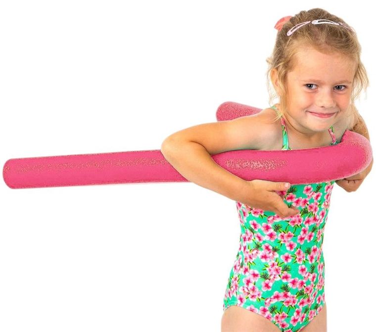 Comfy, makaron do nauki pływania, różowy