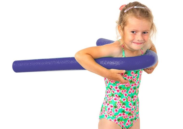 Comfy, noodle, makaron do nauki pływania, fioletowy