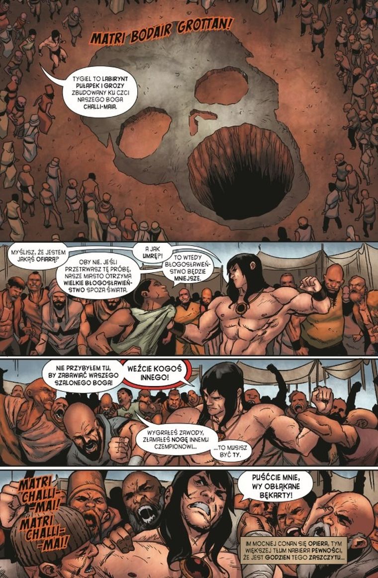 Conan Barbarzyńca. Tygiel