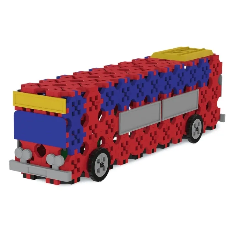 Connect, 2w1, Autobus, Auto z naczepą, klocki konstrukcyjne, 160 elementów, 61973