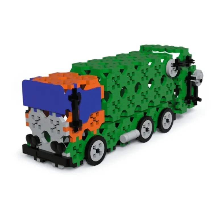 Connect, 2w1, Śmieciarka, Traktor, klocki konstrukcyjne, 190 elementów, 61975