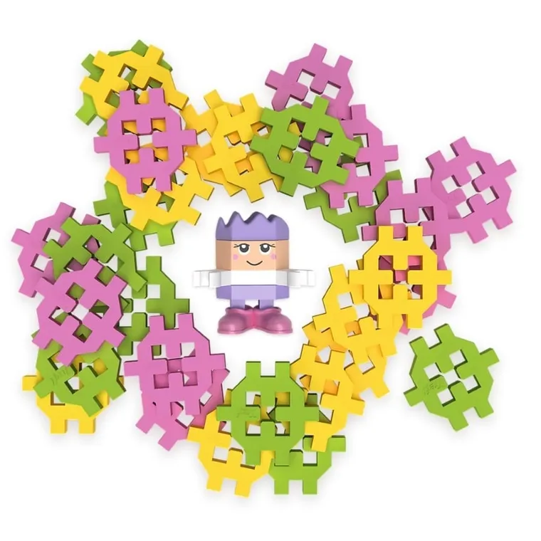 Connect, Pocket Girl, Kim, klocki konstrukcyjne z figurką, 35 elementów, 62003