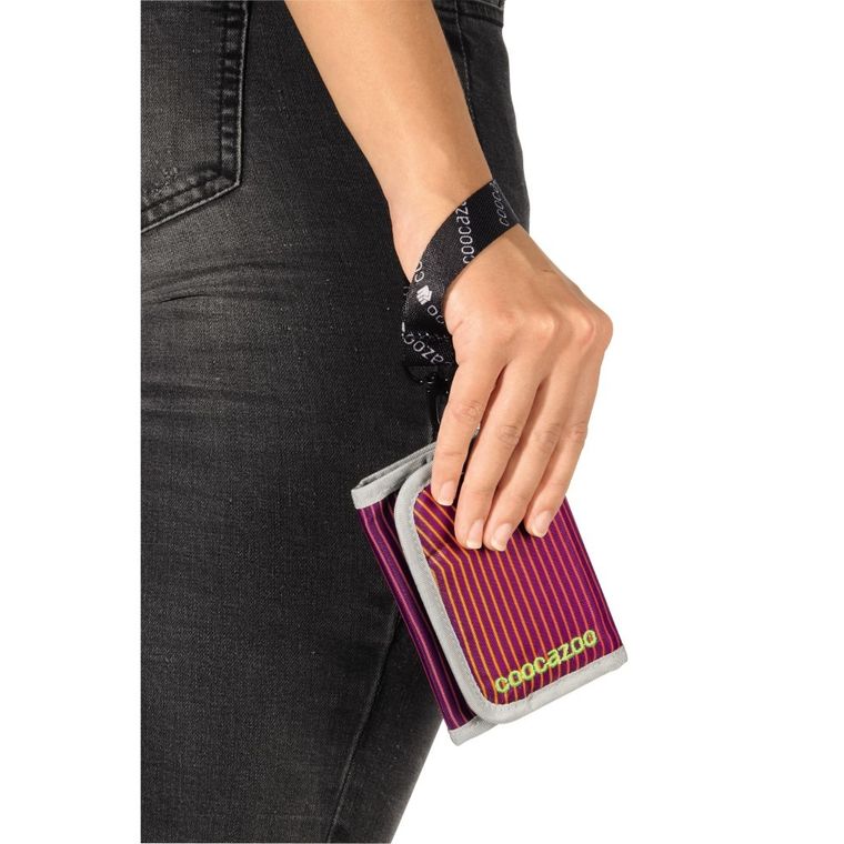 Coocazoo, AnyPenny, portfel, Soniclights Purple