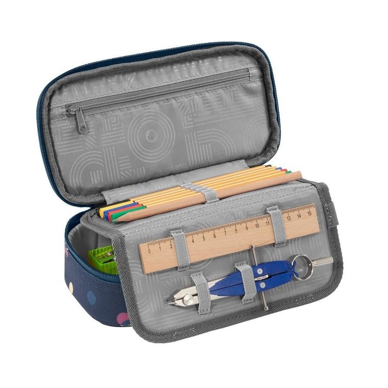 Coocazoo, piórnik, owalny, rozkładany, Bubble Dreams