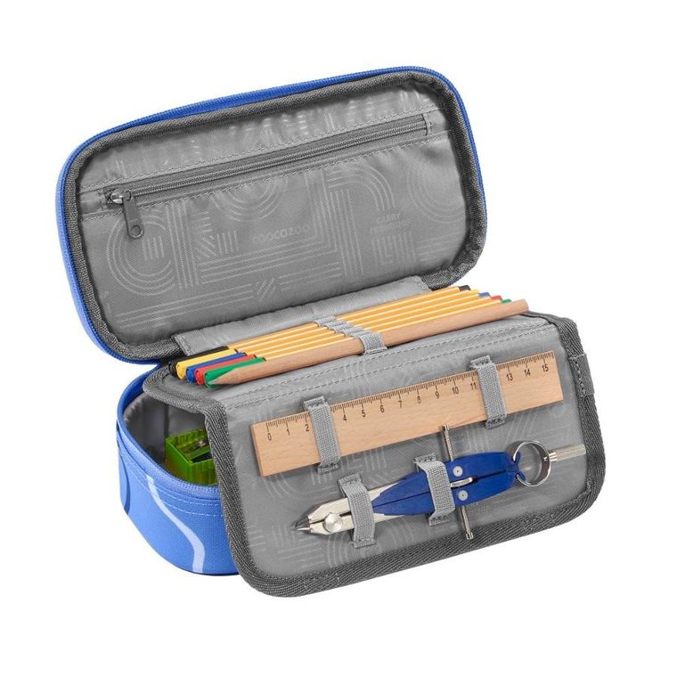 Coocazoo, piórnik, owalny, rozkładany, Cool Breeze