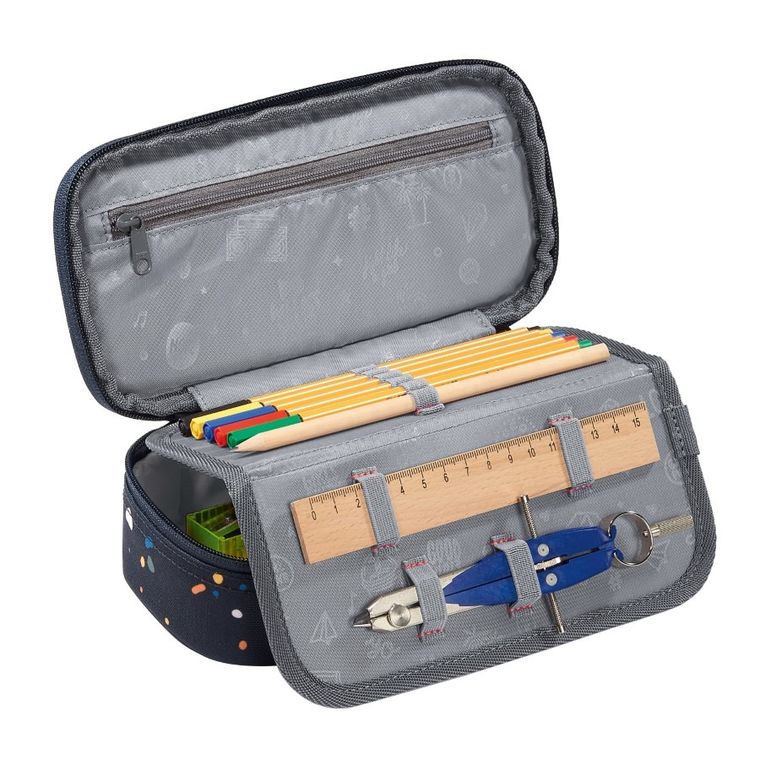 Coocazoo, piórnik, owalny, rozkładany, Sprinkled Candy